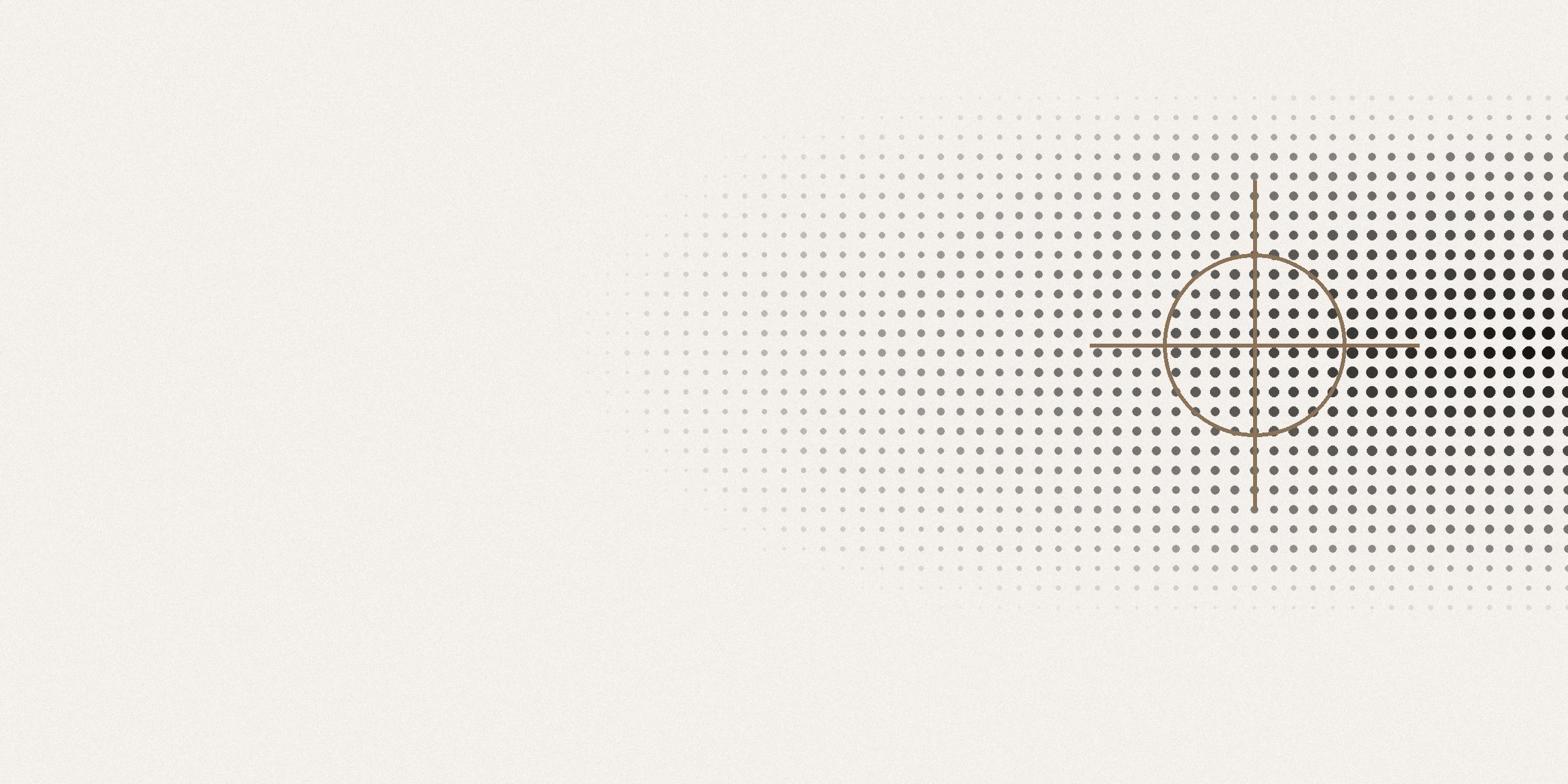 Halftone and registration mark motif — Studio 86, design and production, Cairo